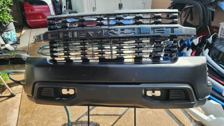 2020 Silverado Custom Bumper Grille 