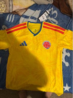 Colombia 2026 Home Authentic Soccer Jersey