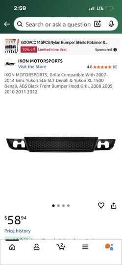 Front Bumper HoodGrill 