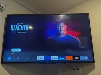 FREE: 55" Toshiba 4K Smart TV w/ Built-in Fire TV (Screen Flickers – For Repair / Parts) No legs