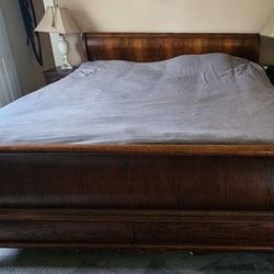 King Sleigh Bed Frame