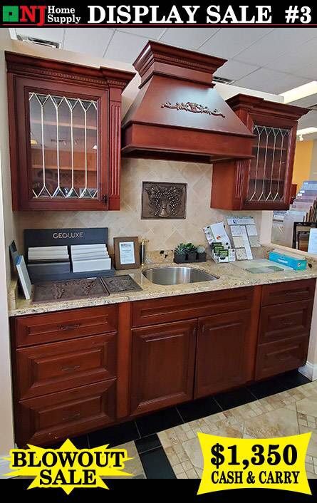 Kitchen cabinets and countertop