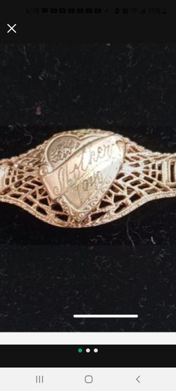 Gold "Mother" Pin