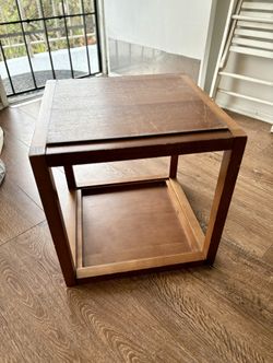 brown side table