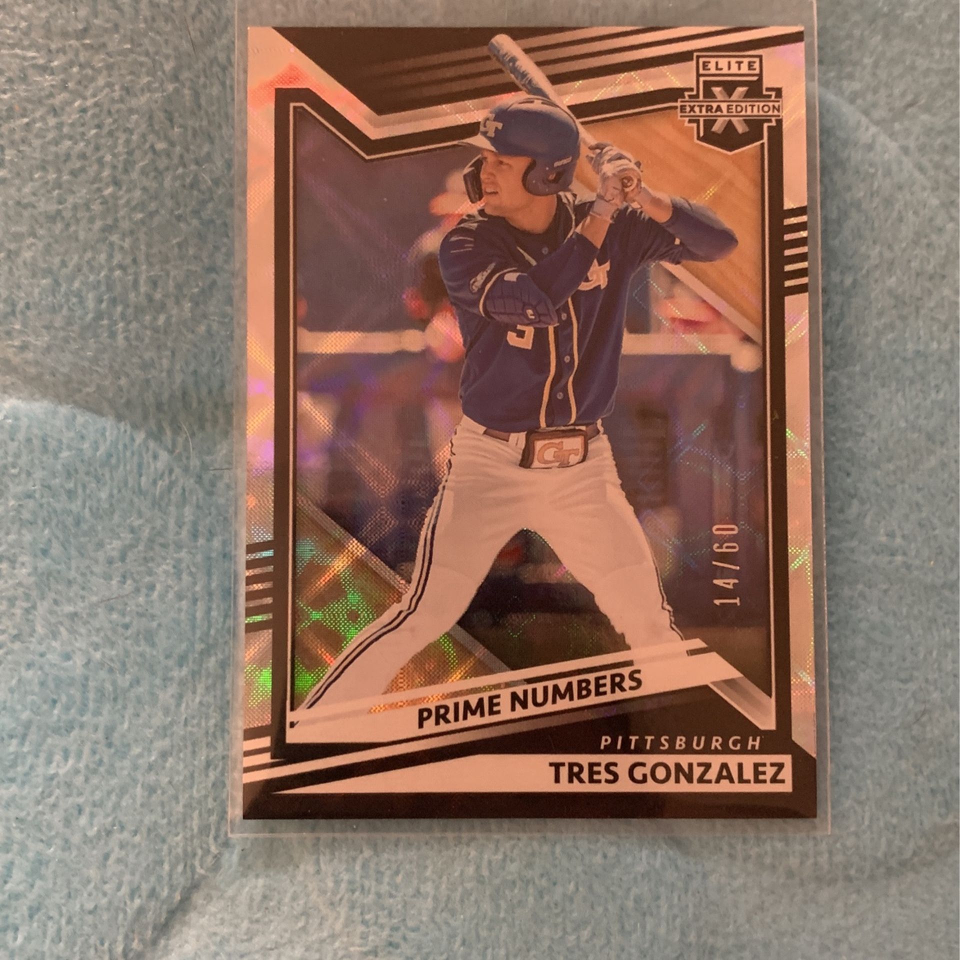 2022 Panini Elite Extra Edition Tres Gonzalez #140 Baseball Card 14/60 
