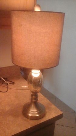 VERY NICE Silver lamp