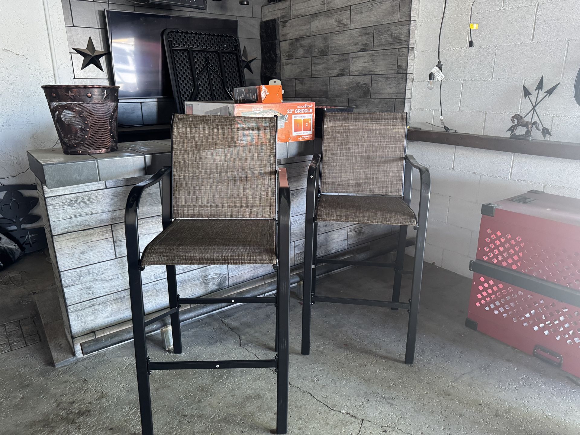 Brand New Bar Stools Outdoors
