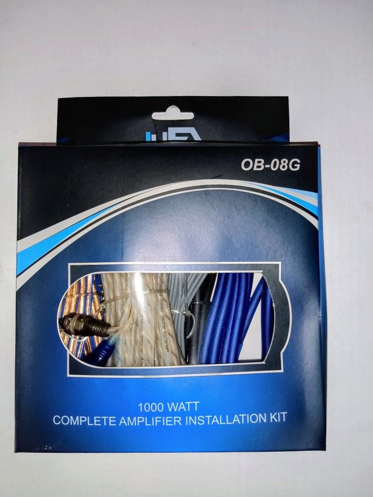 Elite Audio 8 Gauge Amp Kit New In The Box