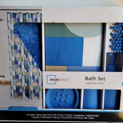 Mainstays 17 Pieces Bath Set