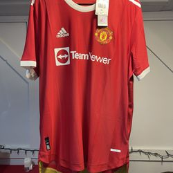 Manchester United Men’s Soccer Jersey Adidas