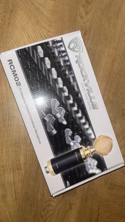 Rockville Studio Recording Microphone Package