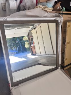 Brand New Dresser Mirror. Grey