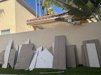 Construction Tiles And Garbage Pick Up 