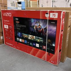 75” Vizio QLED 4K UHD Smart Tv 