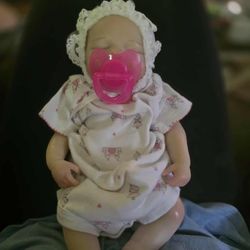 Full Floppy Silicone Baby Girl Doll