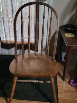Wood chair