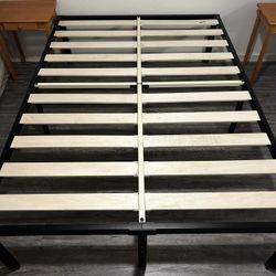 Tall Metal Bed Frame - Full Size
