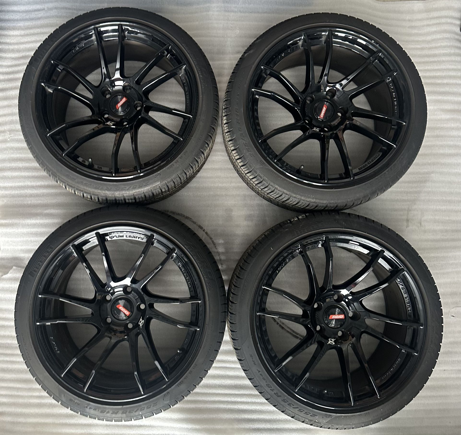 Volk Rays Gram Lights 57XTC - 18x9.5 +38 - 5x114.3 - Subaru WRX STI