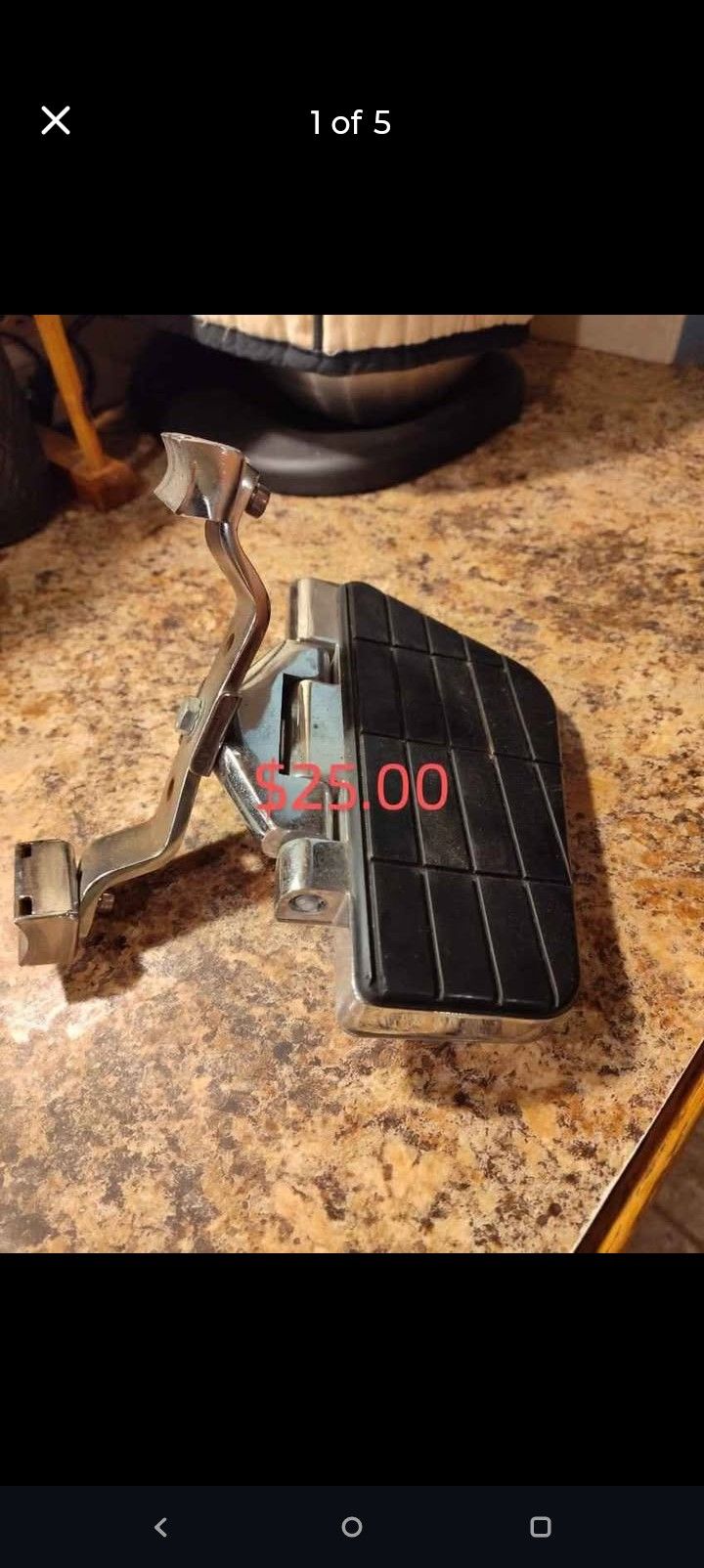 Motorcycle Footboard/Floorboard