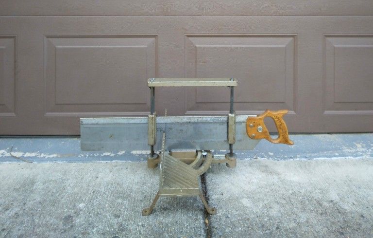 Vintage Craftsman Miter Box Station