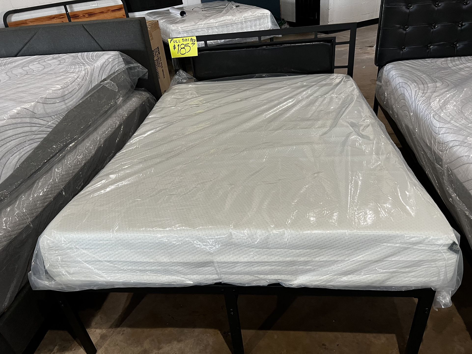 Blowout Sale Full Size Memory Foam Mattress Mattresses Box springs
