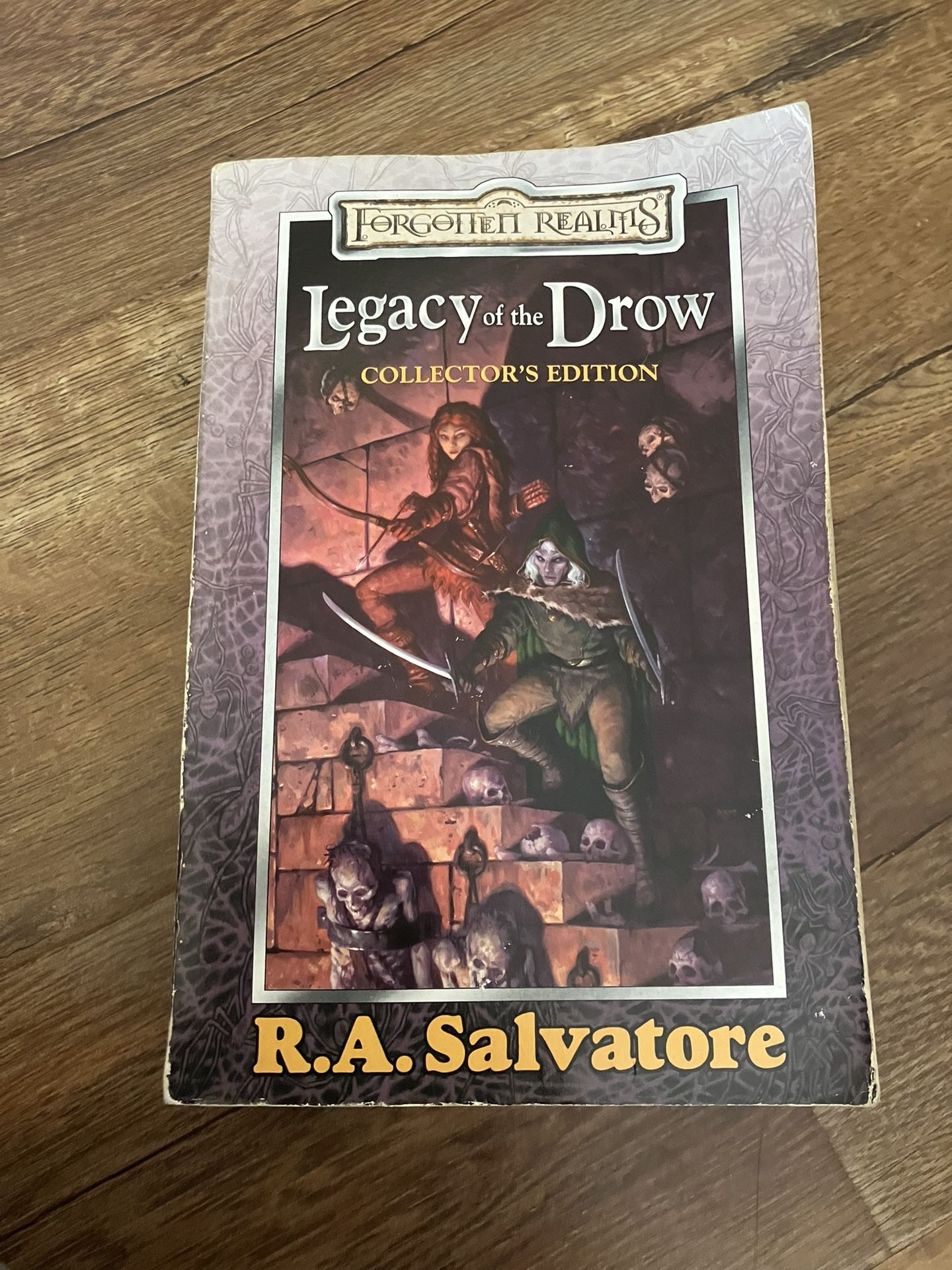 Legacy of the Drow : The Legacy; Starless Night; Siege of Darkness; Passage to Dawn by R. A. Salvatore (2003, Trade Paperback)