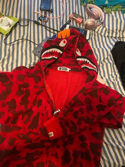 OG RED BAPE SWEATER