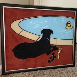 Glass Paintings Family, Friends, Pets, Anime & Cartoon Portraits Available LOCATED IN COVINA