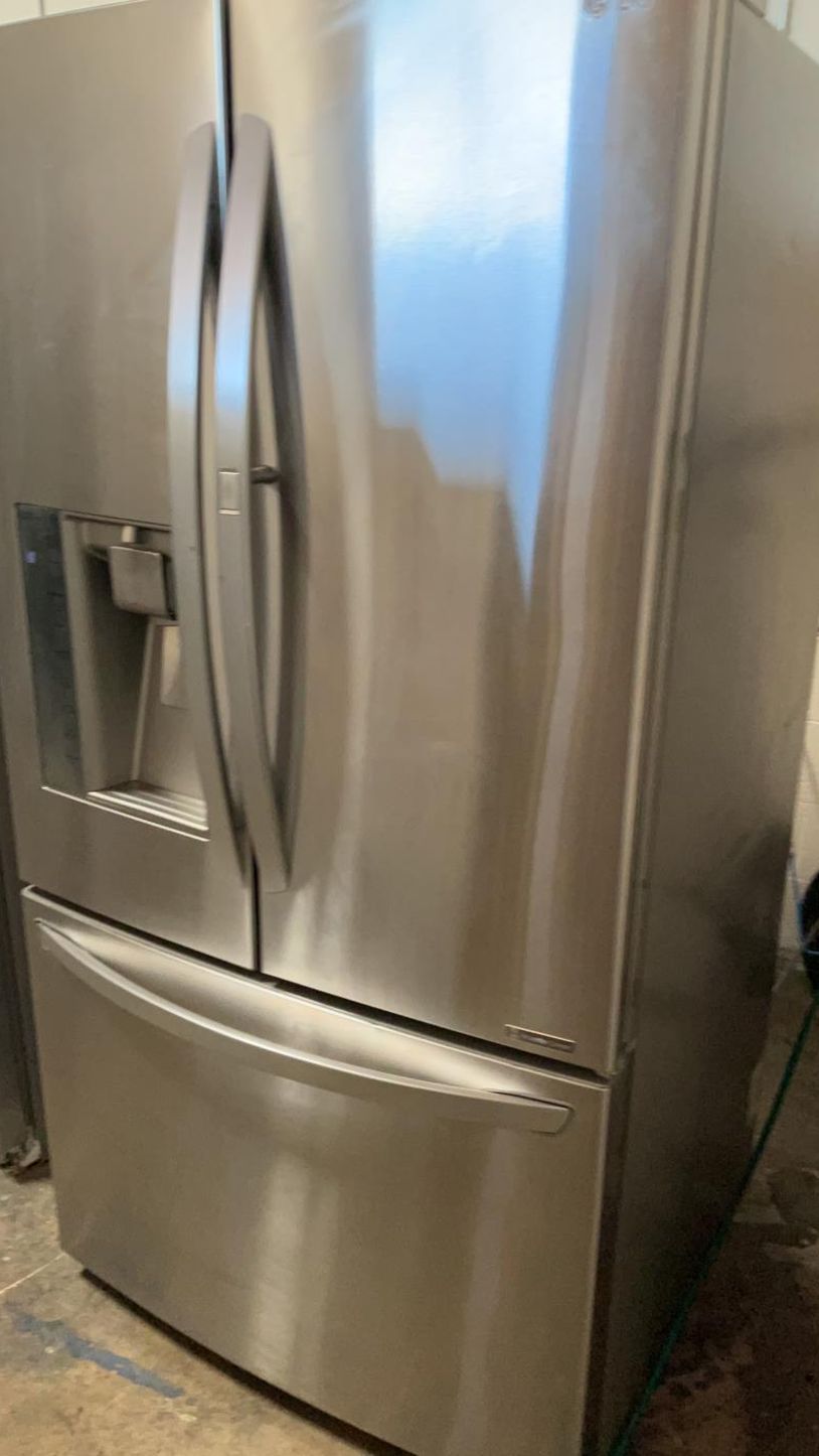 LG Counter Depth French Door Stainless Steel Fridge