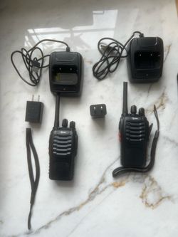 Walkie talkies