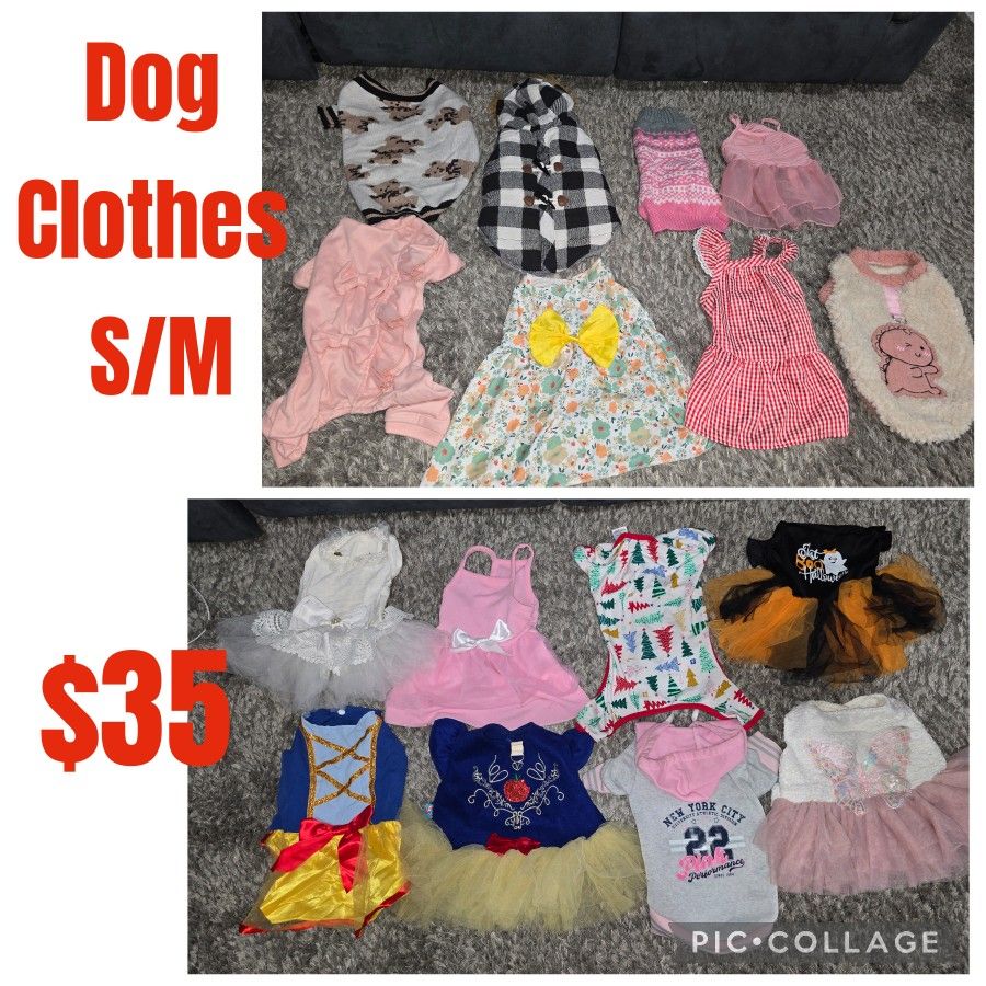 Dog Clothes S/M