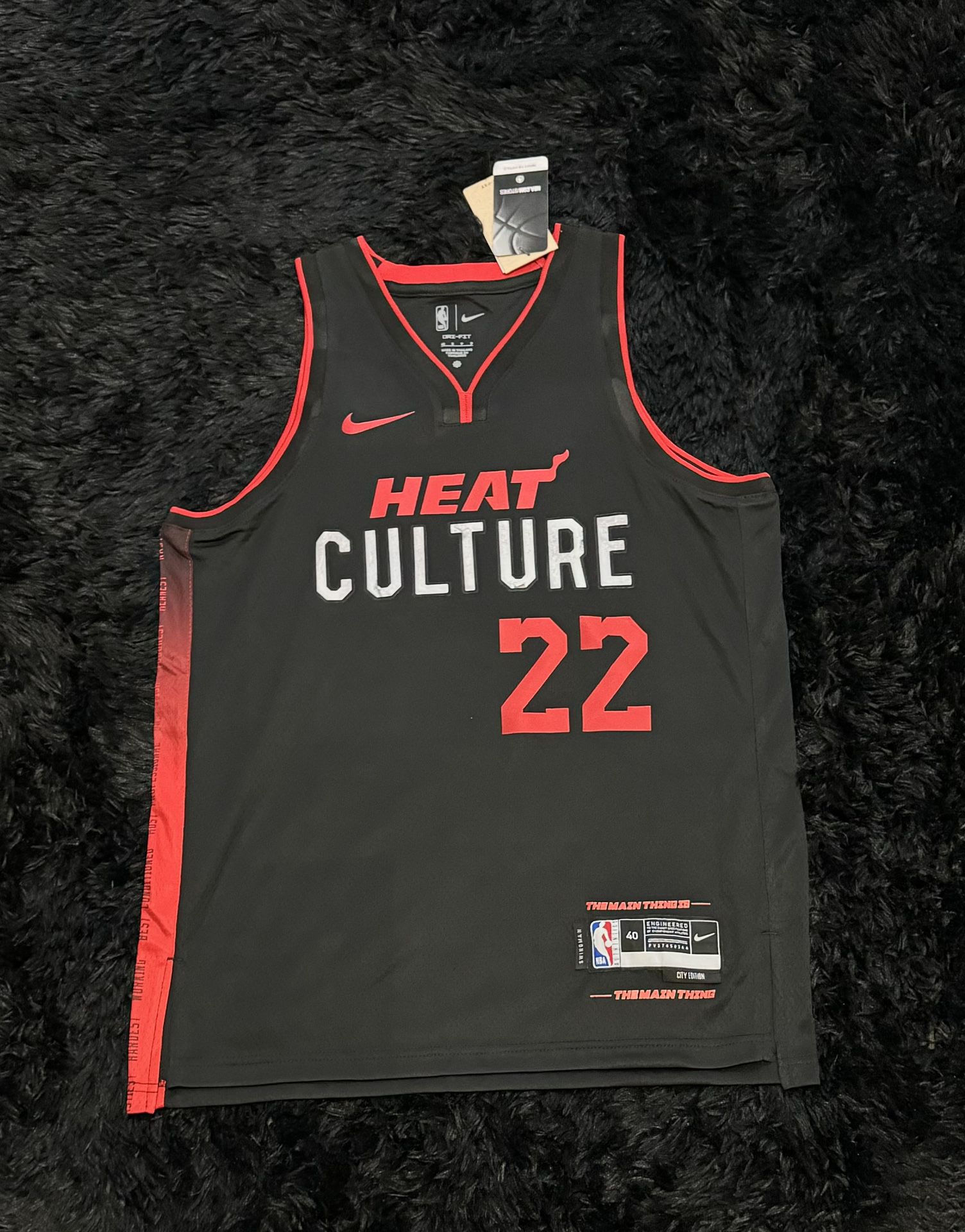 Miami Heat CULTURE Jimmy Butler #22 Basketball Jersey