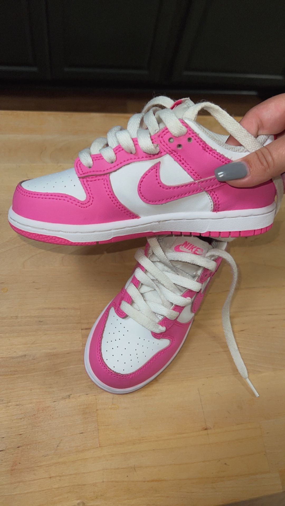 Pink And White Nike Dunk
