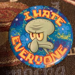 Vintage Squidward Pin-2000