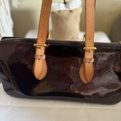 Louis Vuitton Vernis Redwood Shoulder Bag 