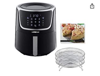 GoWISE 7-Quart Electric Air Fryer with Dehydrator and Stackable Racks