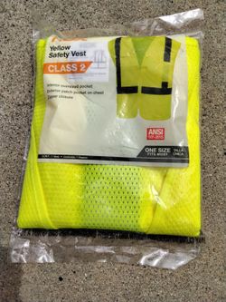 SAFETY VEST High Visability Reflective - NEW $5.00