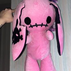 Pink & Black Bunny Bag 