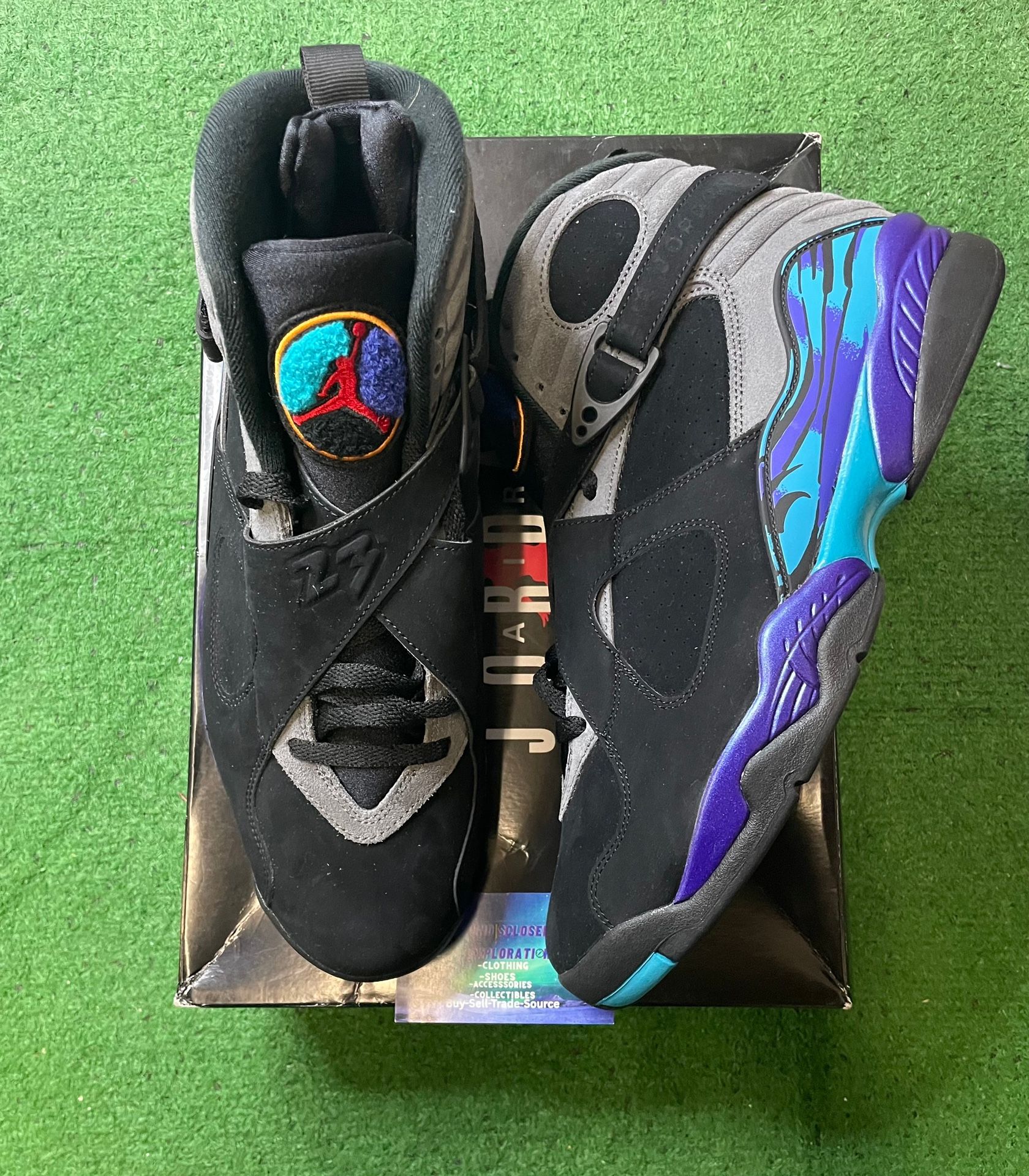 Air Jordan 8 Retro aqua 2025