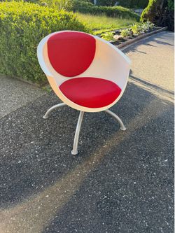 Rare Vintage IKEA Gubbo Modern Swivel Chair