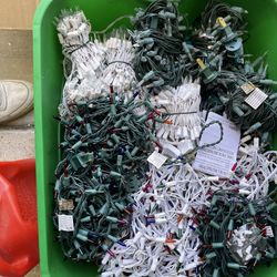 Box of Christmas Lights