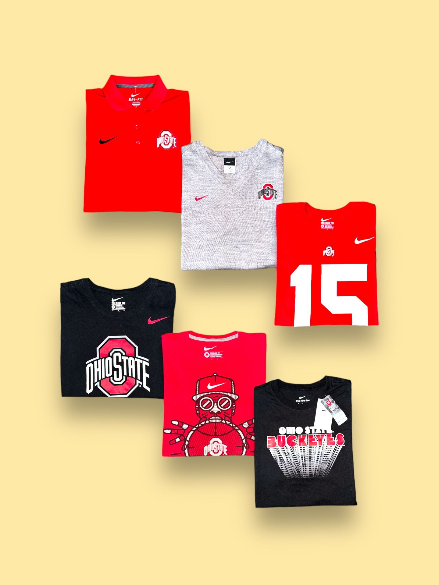Ohio state buckeyes t-shirt bundle 