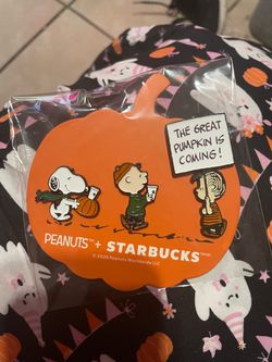 Peanuts x Starbucks Halloween Enamel Pin Set