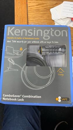 Kensington notebook lock