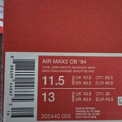 AIR MAX CB 94 ORANGE AND GRAY