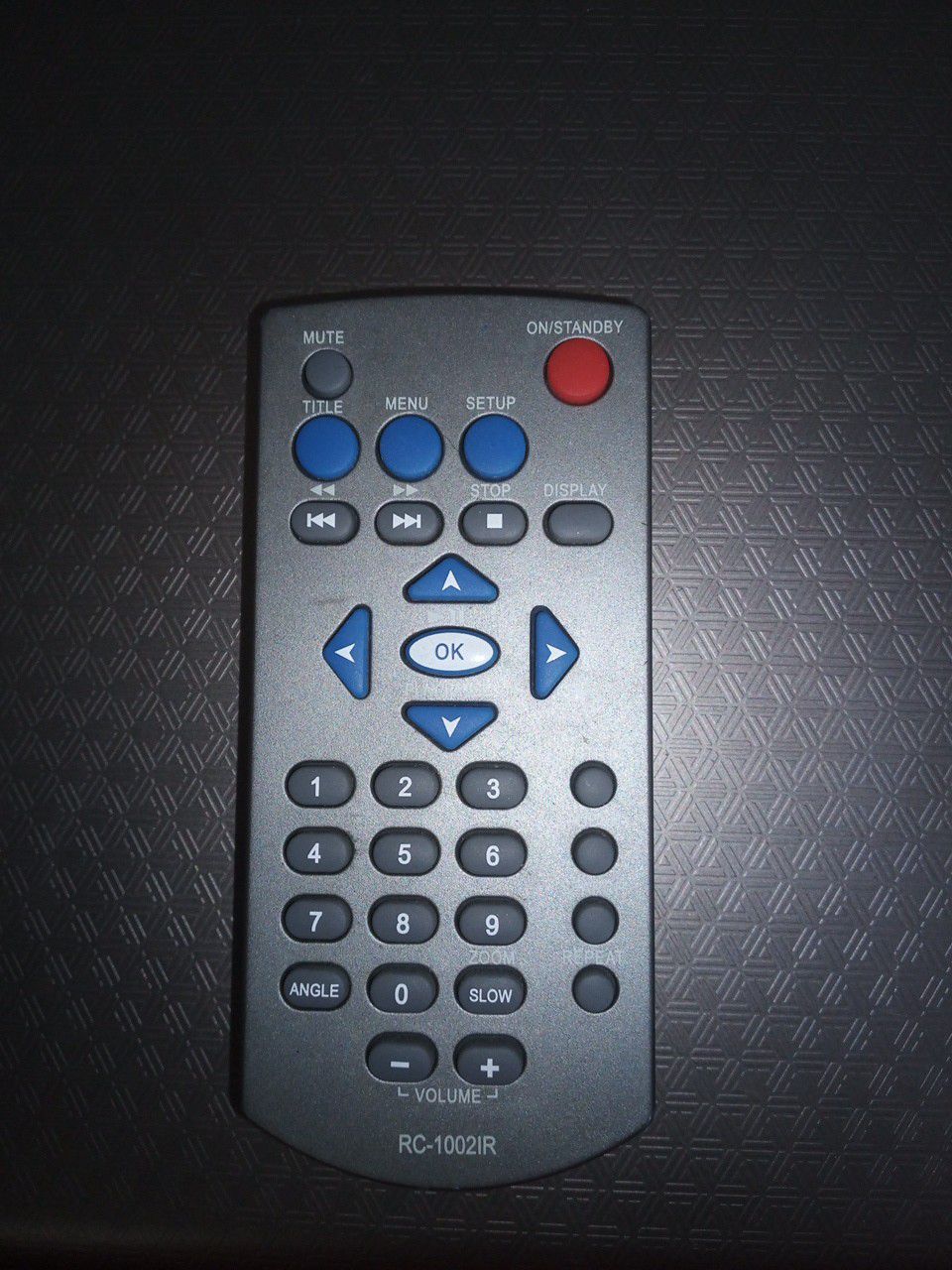 Audiovox DVD Remote