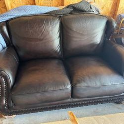 Leather Sofa 