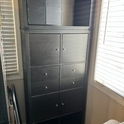 IKEA  Shelves with drawers and Doors