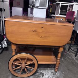 Drop Leaf Table With Wheels