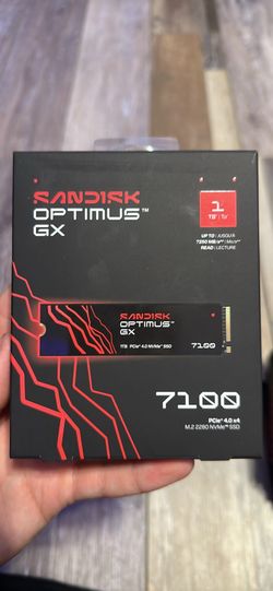 SanDisk Optimus GX 7100 M.2 2280 NVMe SSD